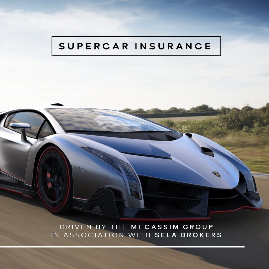 Supercar Insurance M.I. Cassim